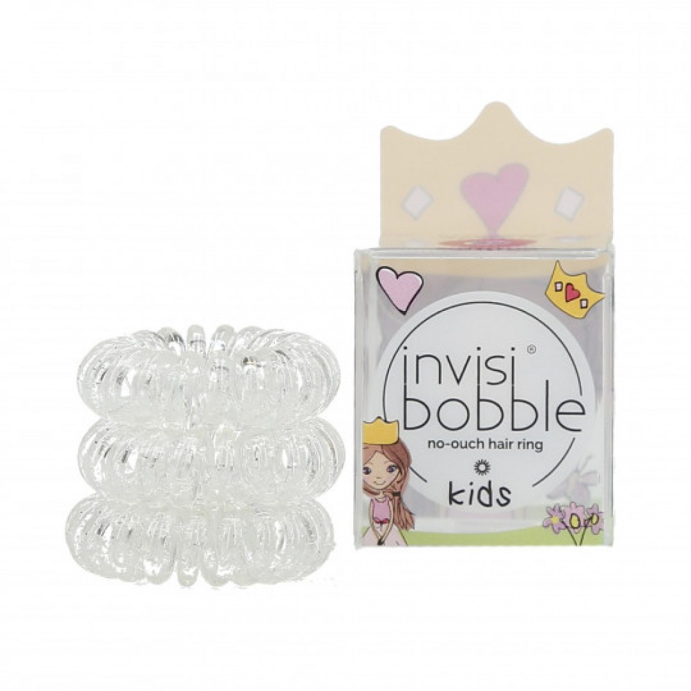 Резинки для волос invisibobble KIDS Princess Sparkle (с подвесом)